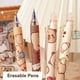 thumbnail image 5 of 6 Pcs Cute Erasable Retractable Capybara Pens, Thermal Erasable Gel Ink Pen, 0.5mm Fine Point Blue Ink, Office School Students Stationery, 5 of 5
