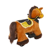 Yellowstone 6V Unisex Kids Ride-On Pony by Dynacraft for Ages 3+ Years, 1 Count