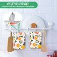 thumbnail image 4 of Yayeee Pot Holders Kitchen Heat Resistant with Pocket 7"x9.8" Cotton Oven Cooking Hot Pads, Orange Slices, 4 of 7