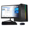thumbnail image 1 of Computadora Escritorio Completa Xtreme PC Gaming Intel N100 16GB SSD 500GB Monitor 23.8 75Hz WIFI Black ideal para punto de venta, trabajo administrativo y uso diario, 1 of 6