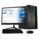 thumbnail image 1 of Computadora Escritorio Completa Xtreme PC Gaming Intel N100 16GB SSD 500GB Monitor 23.8 75Hz WIFI Black ideal para punto de venta, trabajo administrativo y uso diario, 1 of 6