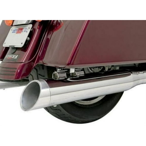 Bassani Quick Change Chrome End Cap for 4" Slip-On Muffler (BE40S)