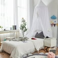 thumbnail image 5 of Kids Bed  Soft Smooth Playing Tent  Hanging Mosquito Net Bedding  Red, 5 of 5