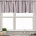 thumbnail image 3 of Ambesonne Geometric Valance & Curtain, Vertical Line Art, 55"x45", Warm Taupe Pink White, 3 of 6