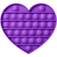 thumbnail image 1 of Juguete sensorial Fidget Toy HUOGUO Push Pop Bubble Love Purple, 1 of 5