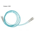 thumbnail image 1 of Fiber Optic Cable,  10 Gigabit Fiber Optic Cables Multimode Duplex Optical Fiber Patch Cord, Fiber Optic Audio Cables, 1 of 8