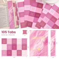 thumbnail image 2 of Separadores para Biblia VYRANA laminados con lámina dorada, 105 capítulos, rosa, 2 of 9