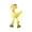 Yellow, variant on Soft deer shaped squeaky pet chew toy durable interactive teething stress relief play accessory for small medium dogs cats indoor outdoor training