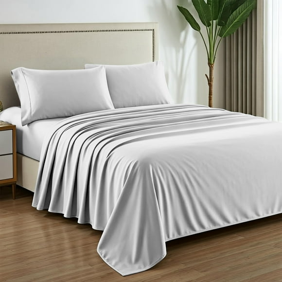 Juego de sábanas Mayfair Linen, 100% algodón egipcio, 1000 hilos, Cal King