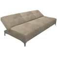 thumbnail image 4 of Sofa Cama Reclinable El Bazar Store Vegas Terciopelo Beige Futon 3 posiciones Sala, 4 of 6