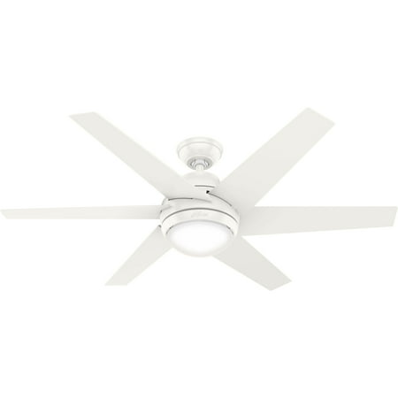 

Hunter Sotto 52 Led Sotto 52 6 Blade Led Indoor Ceiling Fan - White
