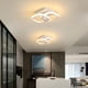 thumbnail image 3 of Lámpara de techo LED, lámpara de techo moderna de 22 W y 2520 lm, lámpara de techo de acrílico, lámpara de araña para pasillo, dormitorio, baño, cocina, sala de estar, porche de casa, exterior,, 3 of 5