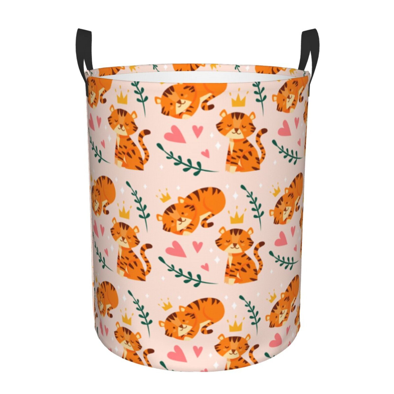 Laundry Basket Giraffe and Tiger in Car