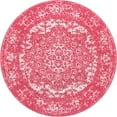 thumbnail image 1 of Unique Loom Tapis de Bordure Richmond 3 x 3' 3 Rond Rose/ivoire, 1 of 1
