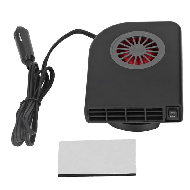 Calentador de coche Desempañador de parabrisas portátil Desempañador automático Giratorio de 360 grados 12 V 150 W
