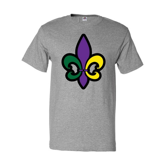 Inktastic Fleur De Lis Mardi Gras Holiday T-Shirt