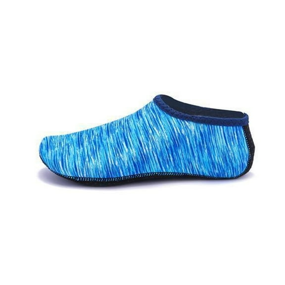 AUQ Swim-Shoes,Sbr No Show Socks Womens,No Show Socks for Women,Blue