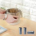 thumbnail image 5 of Desktop Small Garbage Bag Mini Trash Can Bag Suitable for Office, Bedroom, Desktop, 10 Rolls/200 Count, Gray, 5 of 5