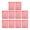Red, variant on 10Pcs Legal Size File Bag with String Closure, Top Loading Envelopes Clear Folder Document Pouches for School