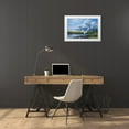 thumbnail image 3 of Goebel, Wilhelm 14x11 White Modern Wood Framed Museum Art Print Titled - Summer Storm Egrets, 3 of 4
