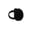 Black, variant on MagneticW1re1essLavalier MicrophoneFur--Windproof Cover Noise Reduction