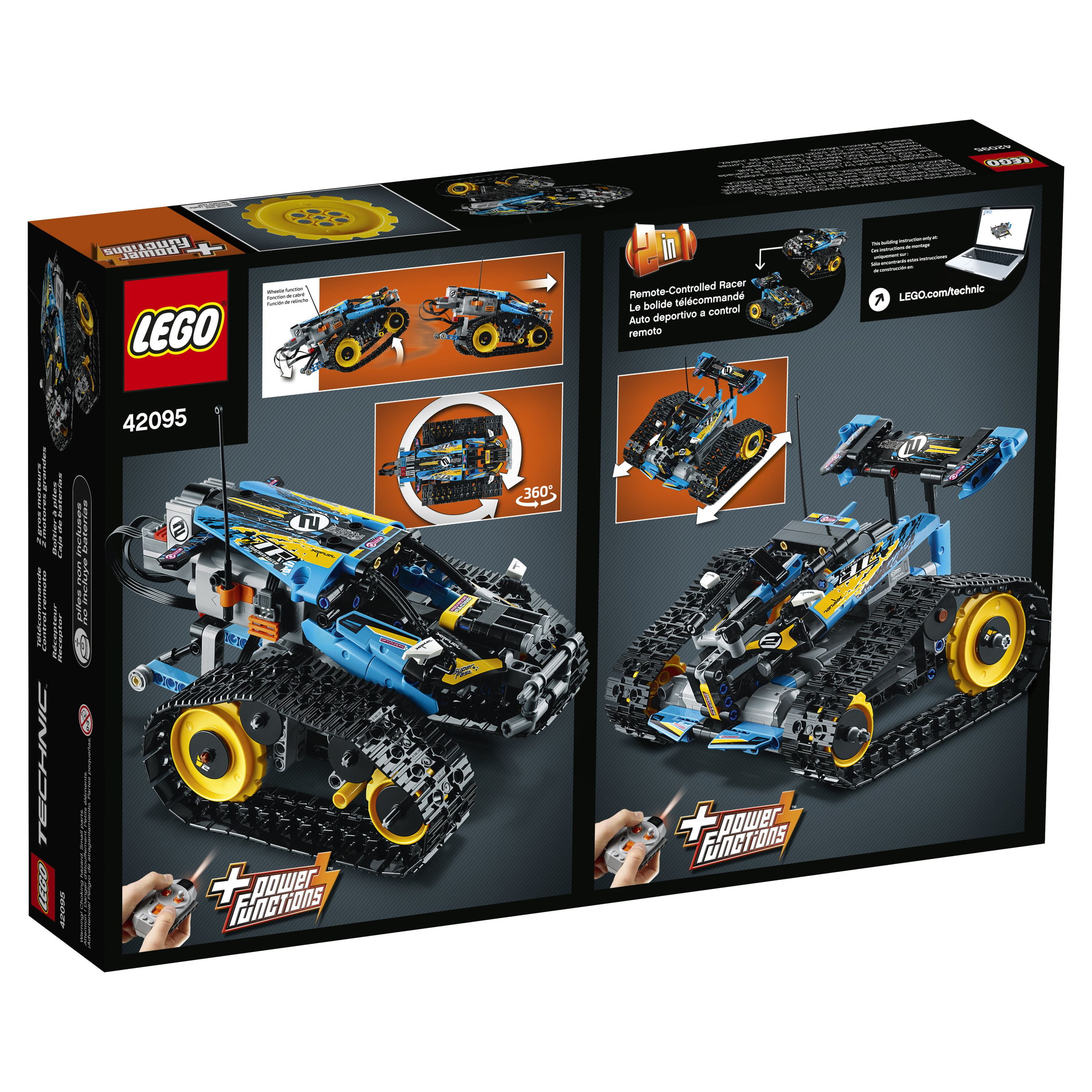 Certified Used Set 42095 Technic Remote-Controlled Stunt Racer