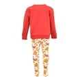 thumbnail image 4 of Unique Baby Girls Santas Christmas Cookies Legging Set Outfit (12Y, Red), 4 of 5