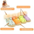 thumbnail image 4 of Dog Boots & Paw Protector, Anti-Slip Sole Winter Snow Dog Booties Dog Shoes for Small Medium Dogs, 4 of 8