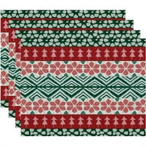 Holiday Essence FairIsle Geometric Print Placemat