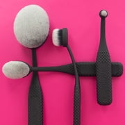 Moda Brush Pro Face Perfecting Black 4pc Makeup Brush Kit