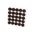 thumbnail image 4 of 1000 Pack Rok Quincaillerie Robuste 38 (95mm) Diamètre Tampons en Feutre Auto-Adhésifs Pare-Chocs de Meubles 18 (3mm) Hauteur Rond Marron - ROKFELTP38BRN, 4 of 4