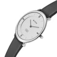 thumbnail image 2 of Titan Edge Quartz Analog Grey Dial Grey Leather Strap Watch For Women, 2 of 10