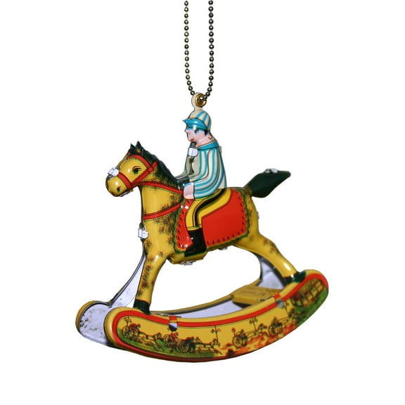 Alexander Taron 3.25" Rocking Horse Collectible Christmas Ornament