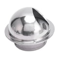 thumbnail image 3 of Stainless Steel Vent Hood, Easy To Use Stainless Steel Vent Cover Rain Resistant Round   For Electric Clothes Dryers For Kitchen Fans 4 Inch, 3 of 8