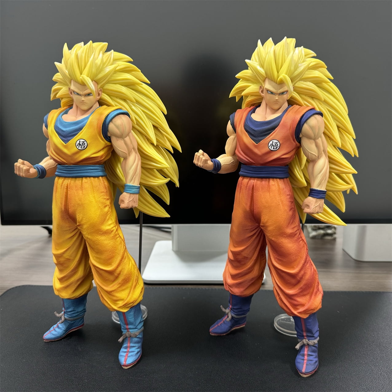 Dragon Ball Z Son Goku SSJ3 Figure Super Saiyan 3 Goku Action Figures 30CM PVC Statue Collection Model Toys for Children Gifts QZX