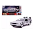 thumbnail image 1 of Vehículo Delorean Jada Toys Volver al Futuro II Time Machine 1:32 Plateado, 1 of 3
