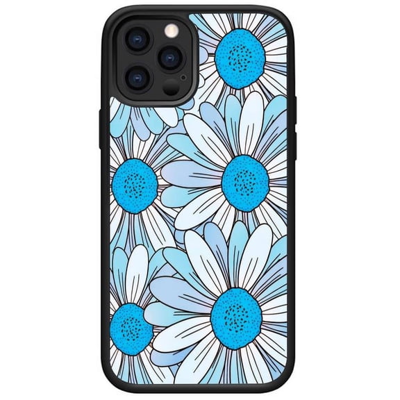 Compatible with iPhone 11 Pro case Soft TPU Glossy Flower Pattern Phone Case for Women and Girls