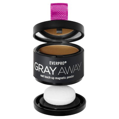 intellektuel Opdatering Udsøgt Everpro Gray Away Temporary Root Touch-up Powder, Black/Dark Brown, 0.13 oz  - Walmart.com