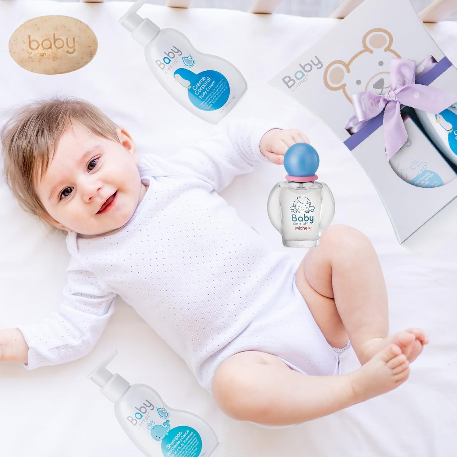 Zermat Kit Baby, Kit for babies, Mom-essentials to welcome your bundle of joy and take care of your baby everyday. 4 PIECES