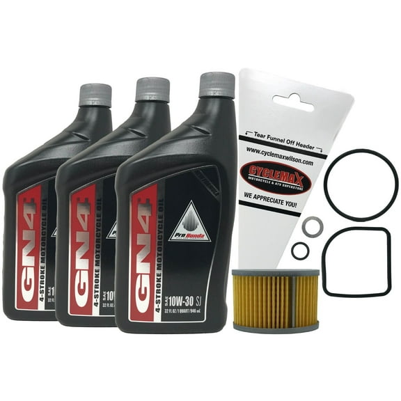 Cyclemax Genuine 1981-1982 Honda GL500 GL 500 Silver Wing Oil Change Kit