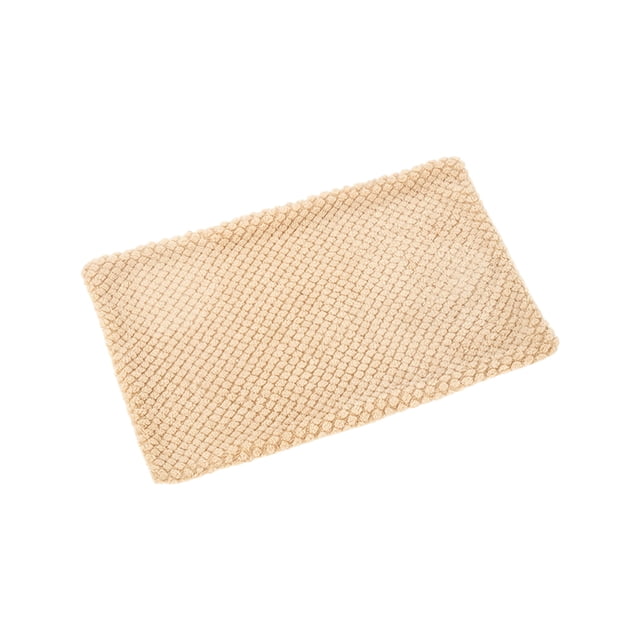 Khaki Autumn Winter Pet Blanket For Medium Large Dogs Soft Flannel Warm Cover Mat Machine Washable Khaki Color 23.62X15.75 Inches Lightweight Portable
