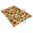 thumbnail image 4 of Sunflower Blanket,Comfortable Soft Flannel Throw Blanket,All Season,Warm Lightweight Blankets for Sofa Bed Couch Living Room Chair,40"x50"(100x130cm), 4 of 4