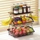 thumbnail image 1 of Cesta de Fruta de Metal de 3 Niveles, Cesta de Almacenamiento de Frutas de 3 Niveles, Frutero de Cocina para Almacenar Verduras y Frutas, 1 of 7