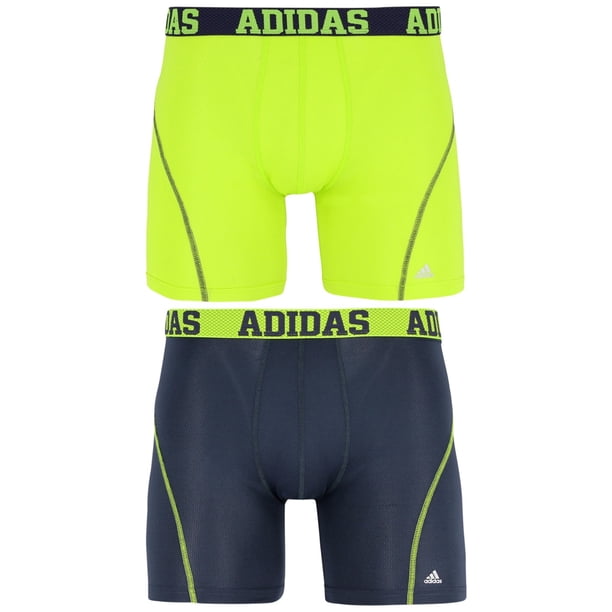 Adidas Adidas Mens 2 Pack Climacool Underwear Boxer Briefs