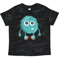 thumbnail image 3 of Inktastic Furry Monster, Blue Monster, Cute Monster, Silly Boys or Girls Toddler T-Shirt, 3 of 5