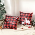 thumbnail image 4 of Funda de almohada de Navidad Funda de almohada de lino Funda de cojín lavable, 4 of 8