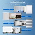 thumbnail image 5 of 2X Persianas Enrollables Automáticas Zigbee Tuya Zigbee con Motor para Tubo de 38 mm, Control Remoto Compatible con Smart Life Home A, 5 of 5