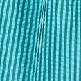 thumbnail image 4 of INC DRESSES Womens Green Smocked Adjustable Pullover Tiered Striped Sleeveless Square Neck Midi Fit + Flare Dress 16, 4 of 4