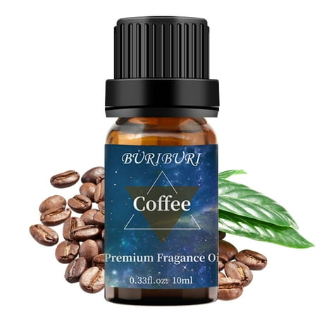 Buriburi Coffee Essential Oil 10 ml (1/3 oz) 100% Pure, Undiluted, Natural Aromatherapy
