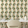 thumbnail image 2 of Ambesonne Nasturtium Peel & Stick Wallpaper for Home, Fantasy Jungle Artwork, 13"x72", Jade Green Pastel Green, 2 of 5